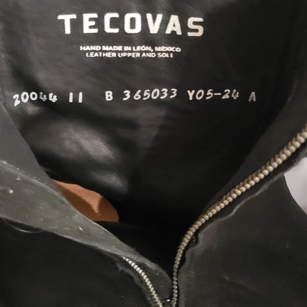 Tecovas Black Fringe Ankle Booties - Picture 5 of 6